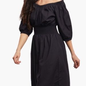 Cherie Smocked Neck Dress by ABLE